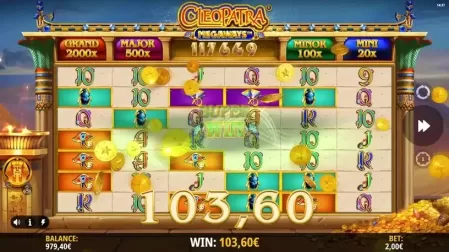 Cleopatra Megaways slot screenshot 6