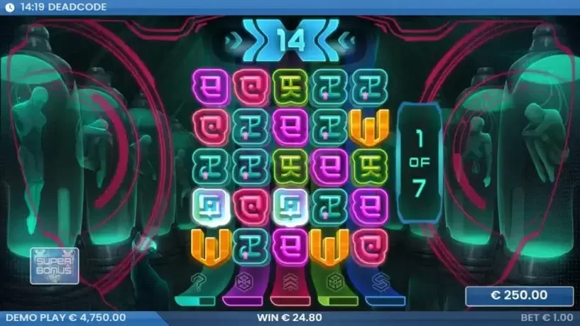 Deadcode slot screenshot
