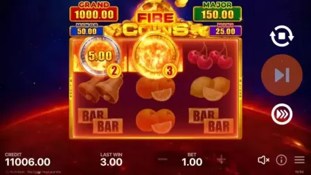 Fire Coins: Hold and Win slot screenshot 5