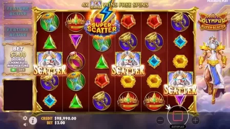 Gates of Olympus Super Scatter slot screenshot 2