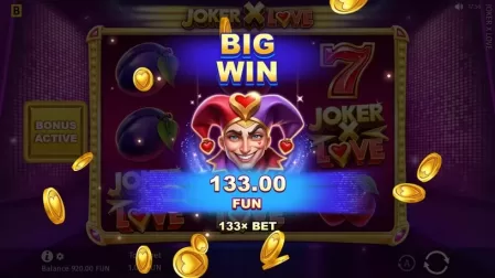 Joker X Love slot screenshot 4