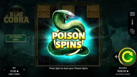 King Cobra slot screenshot 3