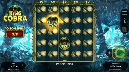 King Cobra slot screenshot 5