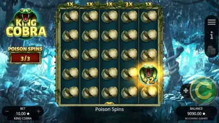 King Cobra slot screenshot 4