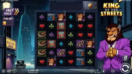 King of the Streets slot screenshot 1