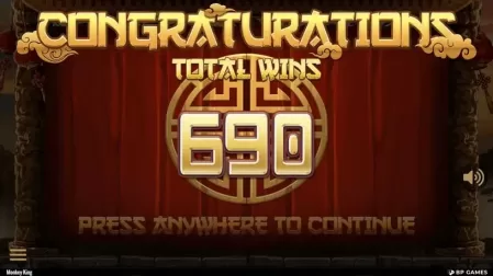 Monkey King slot screenshot 8