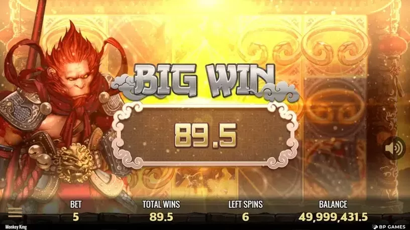 Monkey King slot screenshot 6