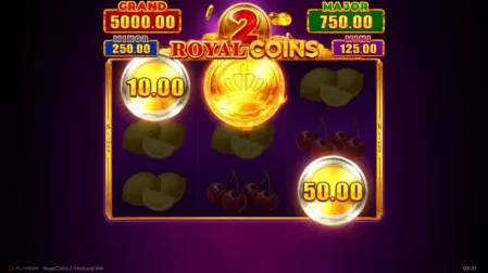 Royal Coins 2: Hold and Win slot screenshot 2
