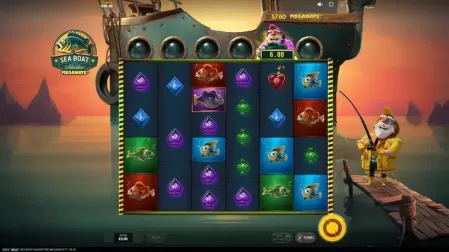 Sea Boat Adventure MegaWays slot screenshot 3