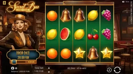 Secret Bar Multi Dice X slot screenshot 1