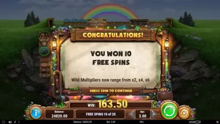 Shamrock Miner slot screenshot 6