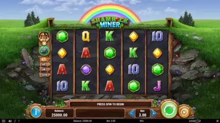 Shamrock Miner slot screenshot 1