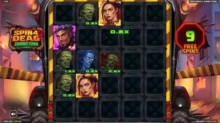 Spin 4 Dead 2: Zombietown slot screenshot 5