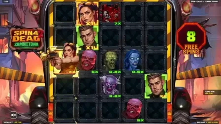 Spin 4 Dead 2: Zombietown slot screenshot 6