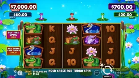 Tiny Toads slot screenshot 1