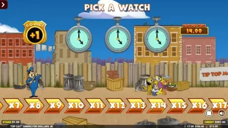 Top Cat Dining For Dollars slot screenshot 6