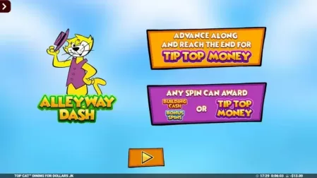 Top Cat Dining For Dollars slot screenshot 4