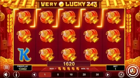 Very Lucky 243 slot screenshot 5