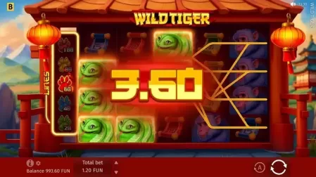 Wild Tiger slot screenshot 4