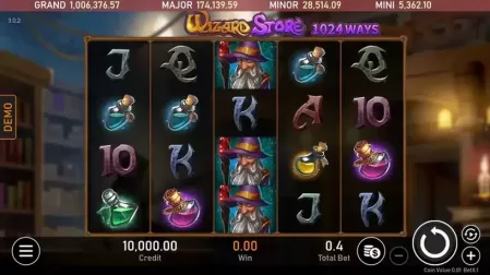 Wizard Store slot screenshot 2