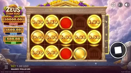 Zeus Titan Fury slot screenshot 4