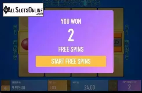 Free Spins screen 2