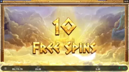 Ancient Fortunes: Zeus slot screenshot 4
