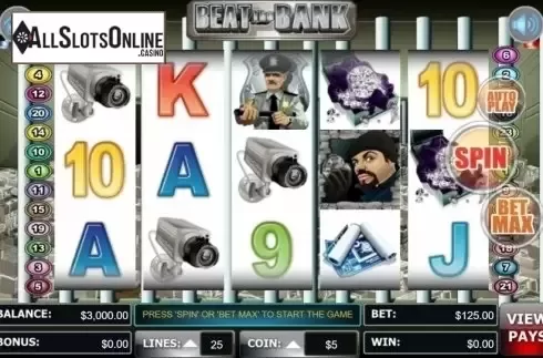Screen5. Beat The Bank from Wager Gaming