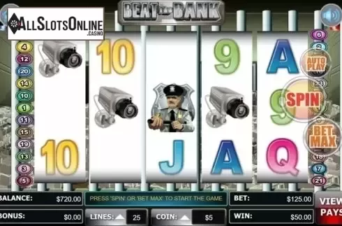 Screen8. Beat The Bank from Wager Gaming
