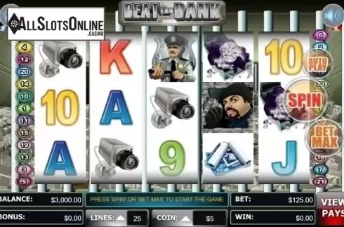 Screen6. Beat The Bank from Wager Gaming