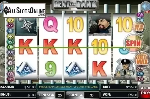 Screen7. Beat The Bank from Wager Gaming