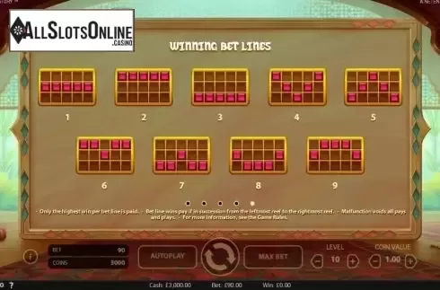 Screen7. Bollywood Story from NetEnt