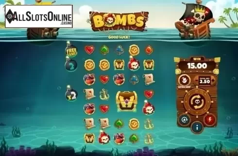 Reel Screen. Bombs (Playtech) from Playtech