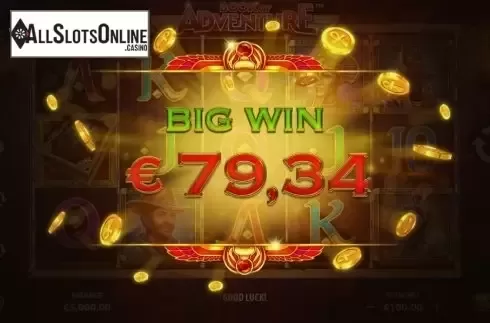 Big Win. Book of Adventure Super Stake Edition from StakeLogic