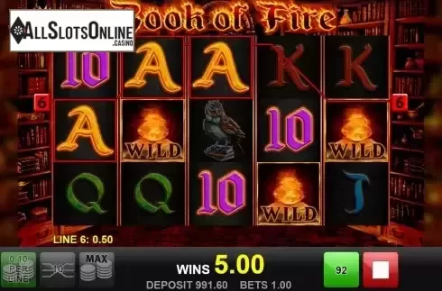 Free Spins Win Screen