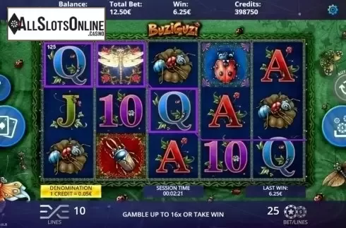 Win Screen. BuziGuzi from DLV