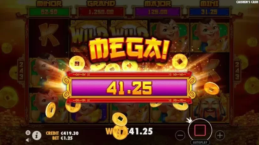 Caishen’s Cash slot screenshot 3