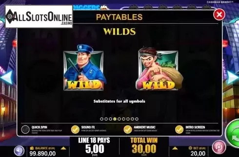 Wilds screen