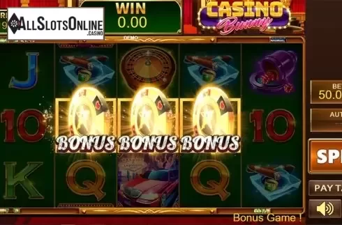 Game workflow 2. Casino Bunny from PlayStar