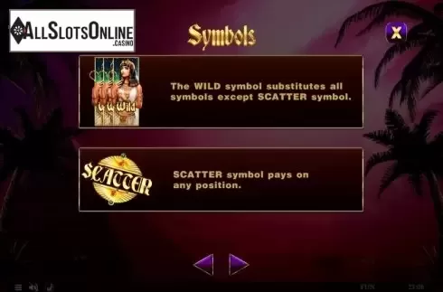 Features. Cleopatras Oasis from Spinomenal