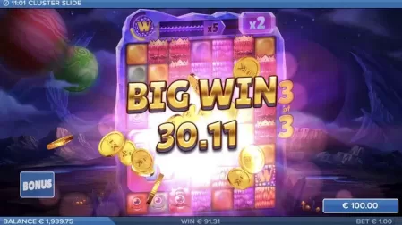 Cluster Slide slot screenshot 1