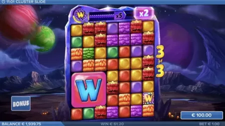 Cluster Slide slot screenshot 3