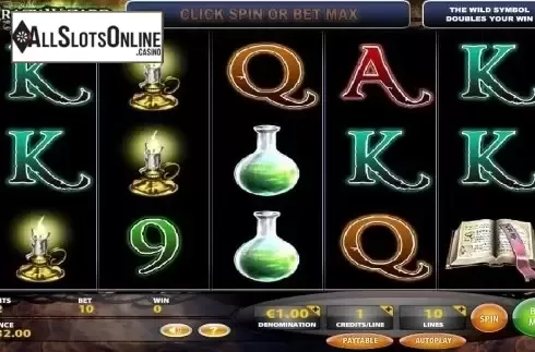Reel Screen. Crazy Wizard from IGT