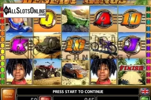 Screen3. Desert Kings from Casino Technology