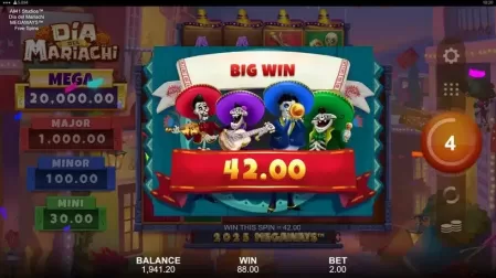 Dia del Mariachi Megaways slot screenshot 9