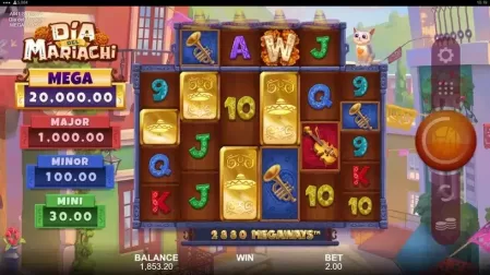 Dia del Mariachi Megaways slot screenshot 3