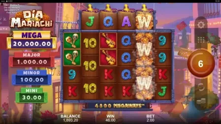 Dia del Mariachi Megaways slot screenshot 7