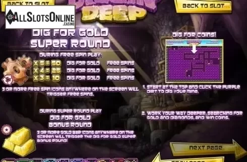 Screen5. Diggin' Deep from Rival Gaming