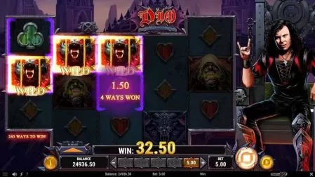 Dio – Killing the Dragon slot screenshot 5