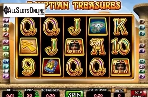 Screen5. Egyptian Treasures from Mazooma